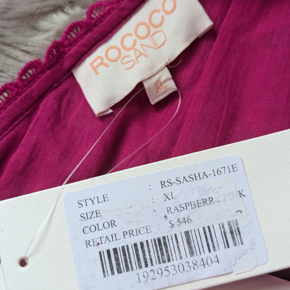 NWT Rococo Sand Sasha Mini Dress in Raspberry RARE - Picture 6 of 16